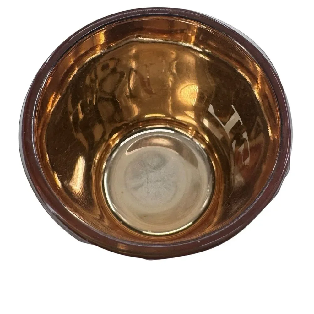 Restoration Hardware 3 Christmas Tealight Holders Votive Gold Mirror Finish